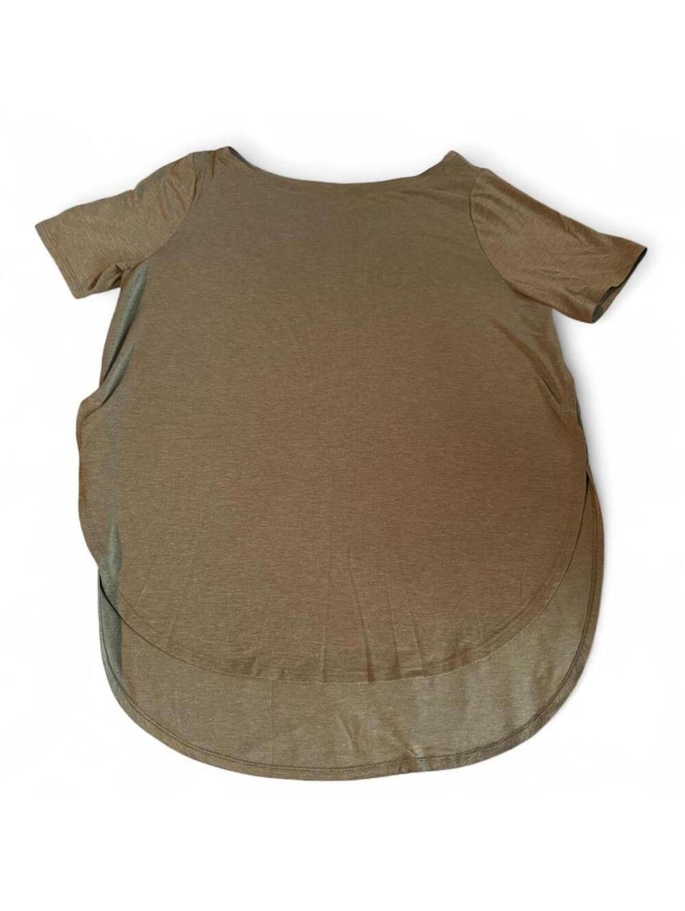 Gap Women's Green and Khaki Tshirt